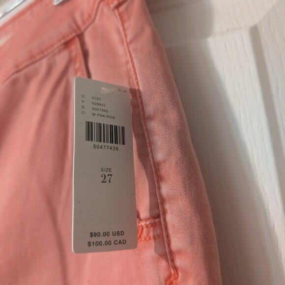 Chino by Anthropologie | Relaxed Chino In Salmon - Picture 7 of 11